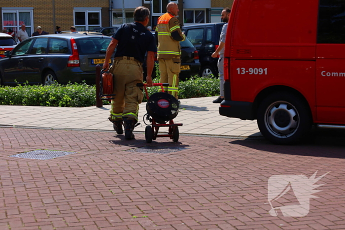 Woningbrand snel geblust met ambulance inzet