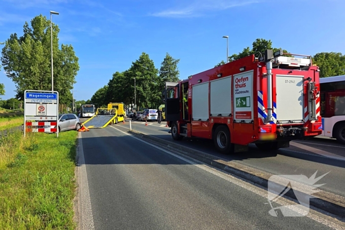 Aanrijding met letsel na pechgeval