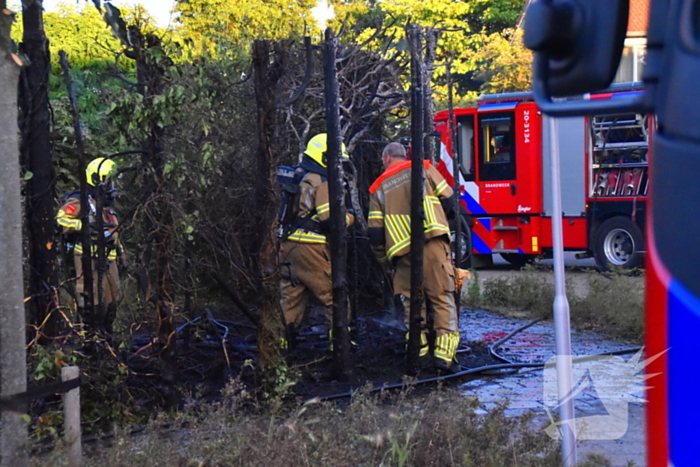 Rookontwikkeling bij brand in bosschages