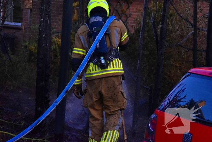 Rookontwikkeling bij brand in bosschages