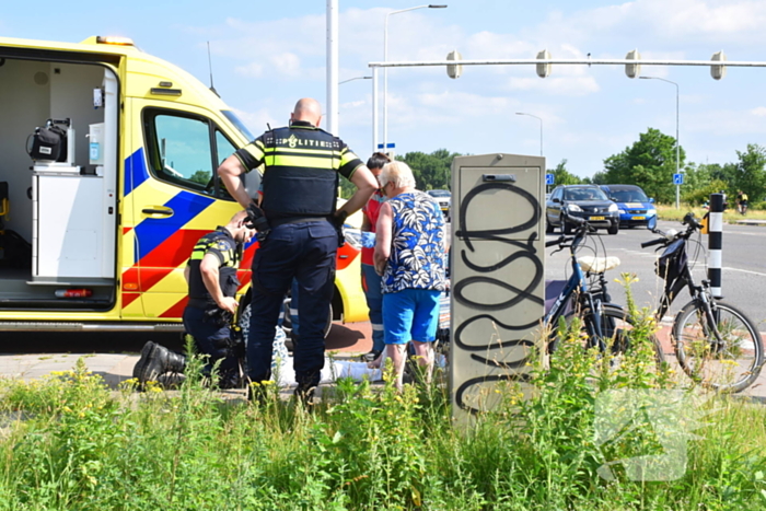 E-biker gewond bij val