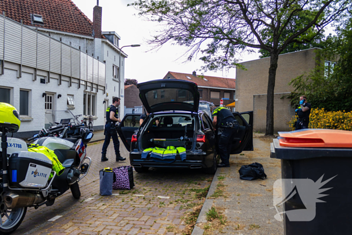 Politieachtervolging eindigt met schade