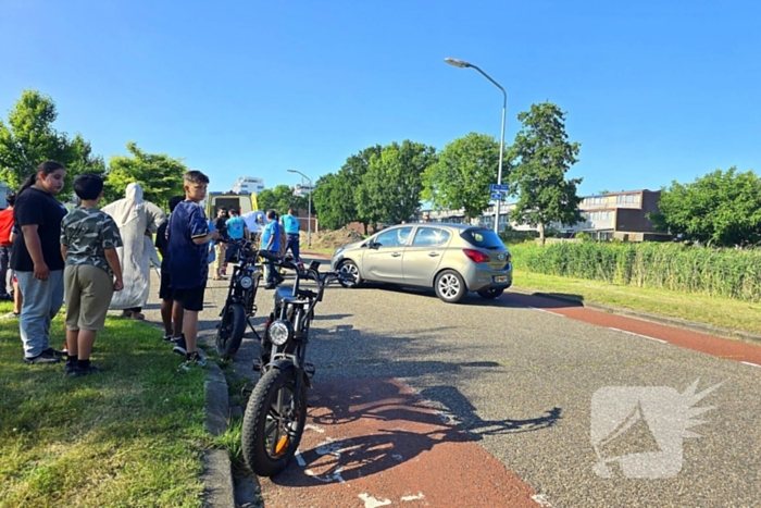Fatbike-rijder gewond bij botsing