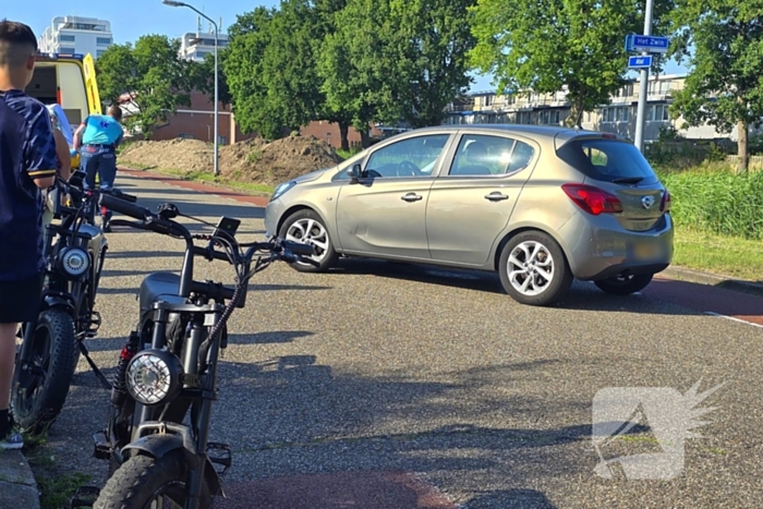 Fatbike-rijder gewond bij botsing