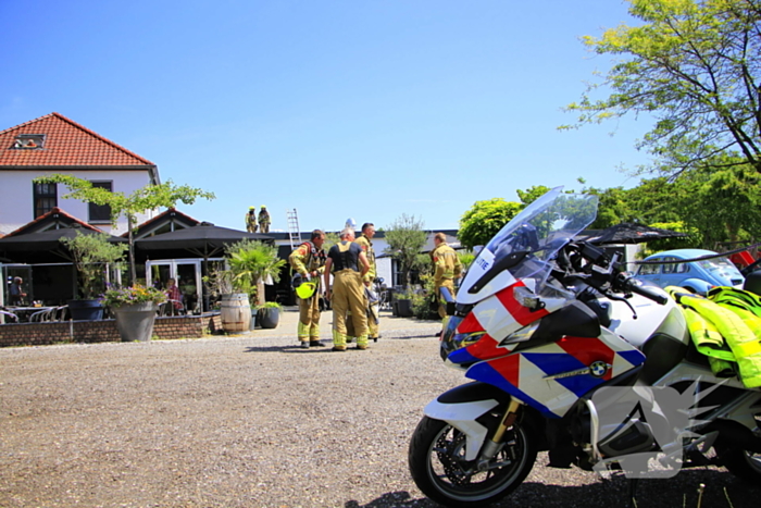 Brand in afzuigkanaal restaurant