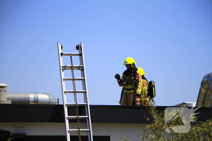 Brand in afzuigkanaal restaurant