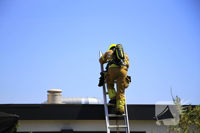 Brand in afzuigkanaal restaurant