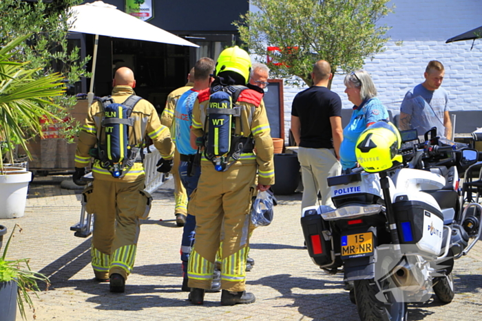 Brand in afzuigkanaal restaurant