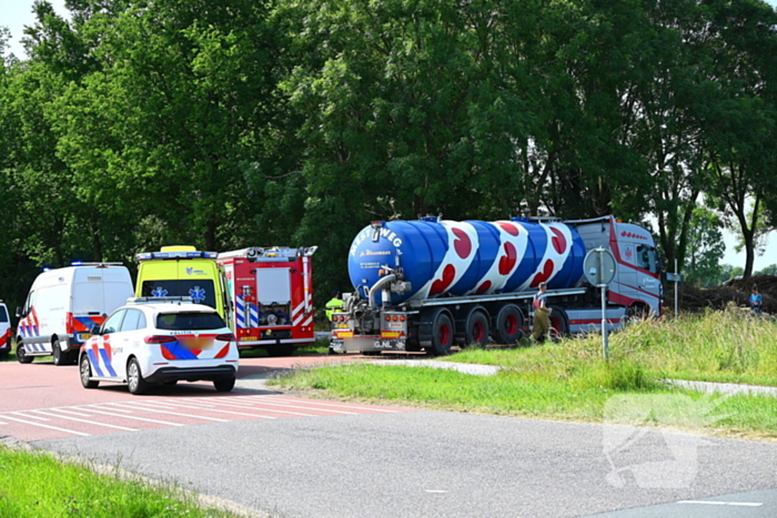 Ernstig ongeval met vrachtwagen