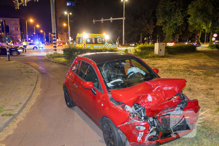 Gewelddadige taxi-overval leidt tot ongeval en arrestatie