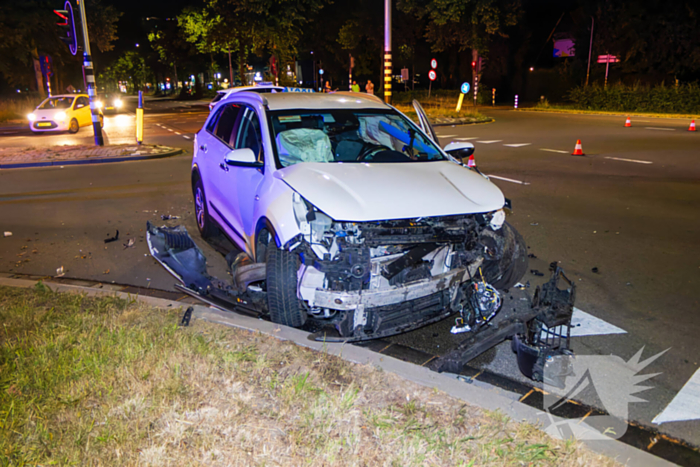 Gewelddadige taxi-overval leidt tot ongeval en arrestatie