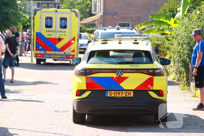 Gewonde na steekpartij in tuin