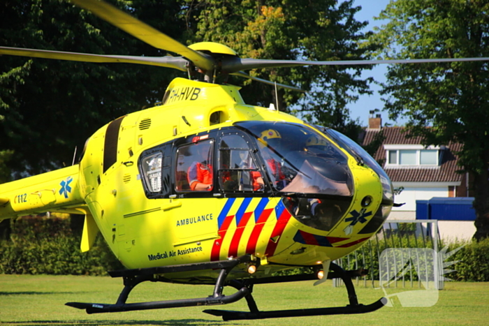 Gewonde na steekpartij in tuin