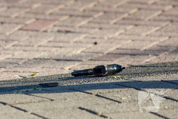 Pistool aangetroffen na ongeval