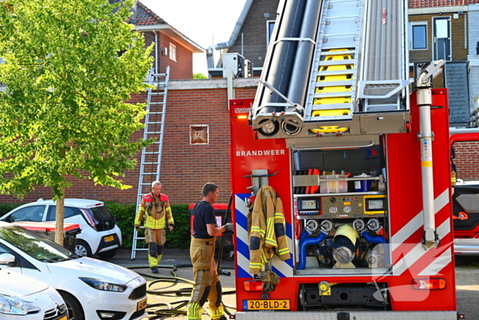 Brand bij grillrestaurant
