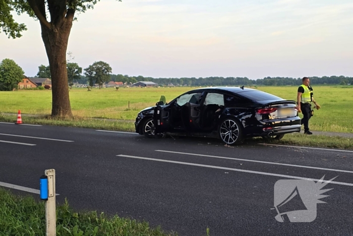 Meerdere gewonden bij botsing tussen luxe auto's