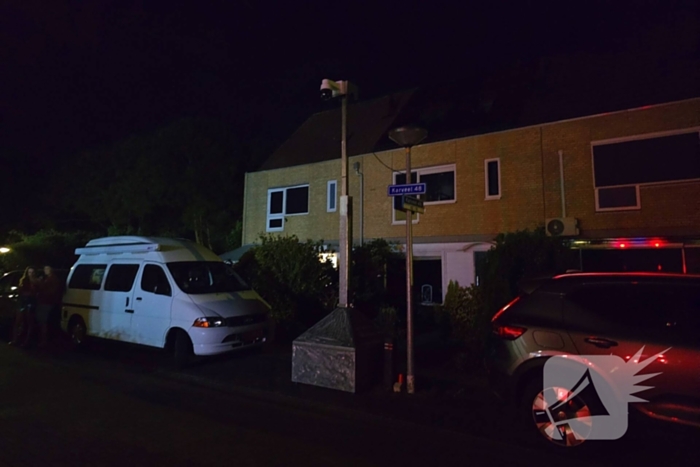 Jerrycan met brandstof veroorzaakt vuur