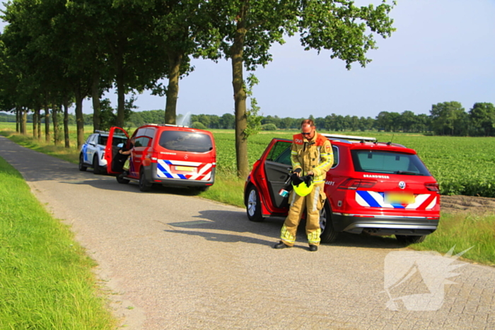Vaatjes met onbekende inhoud aangetroffen