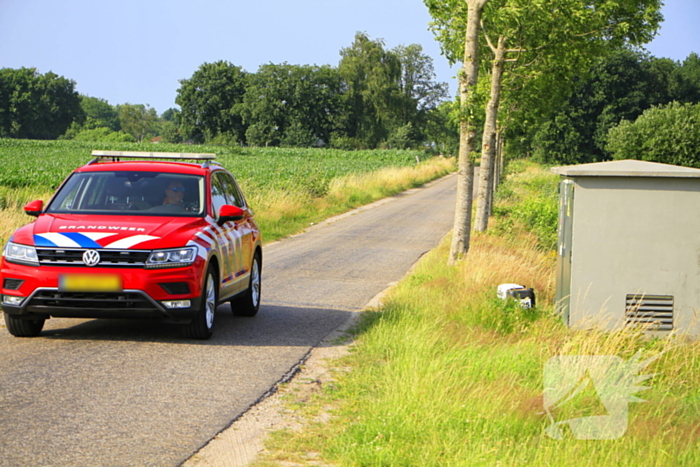 Vaatjes met onbekende inhoud aangetroffen