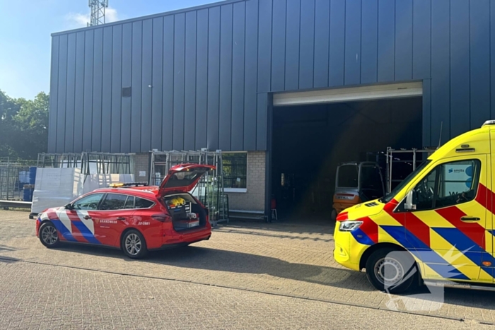 Man gewond bij ongeval met glaspakket