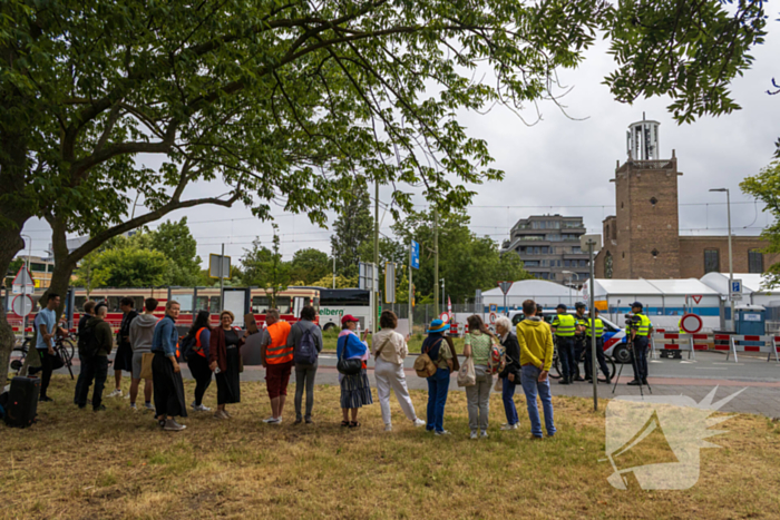 Demonstratie bij Navo top voor steun aan Oekraïne