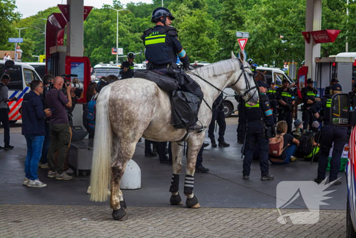 Politie beëindigd demonstratie Extinction Rebellion