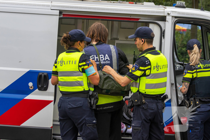 Politie beëindigd demonstratie Extinction Rebellion