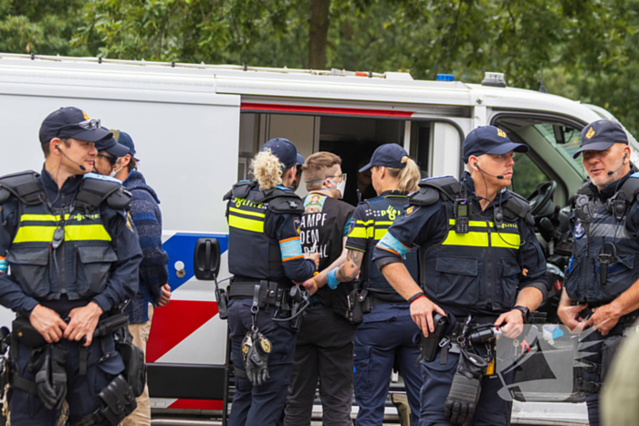 Politie beëindigd demonstratie Extinction Rebellion