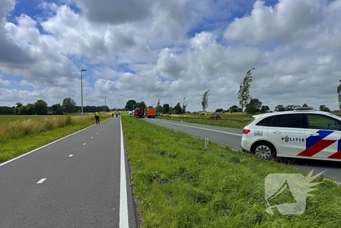 Twee personen overleden bij ernstig ongeval op N194, traumahelikopter geland