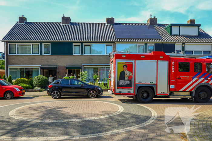 Brand in woning snel geblust