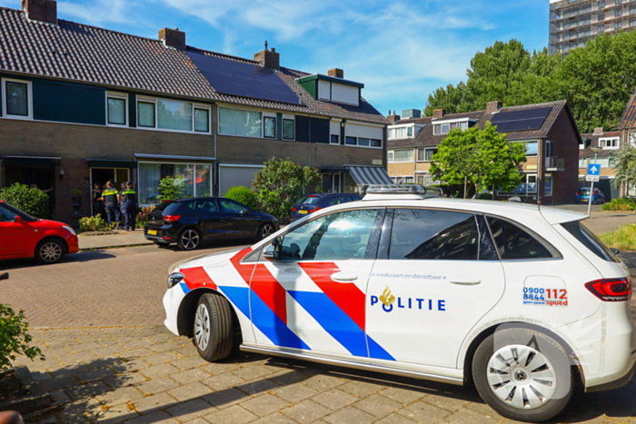Brand in woning snel geblust