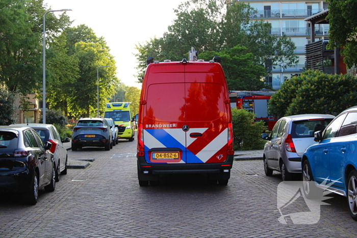 Persoon gecontroleerd bij brand