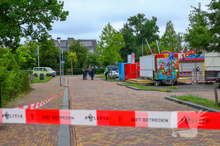 Schietincident leidt tot afzetting van parkeerplaats
