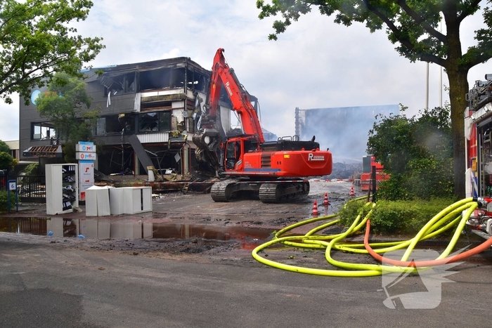 Zware schade door industriebrand