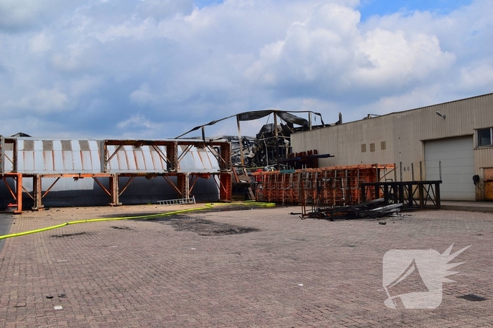 Zware schade door industriebrand