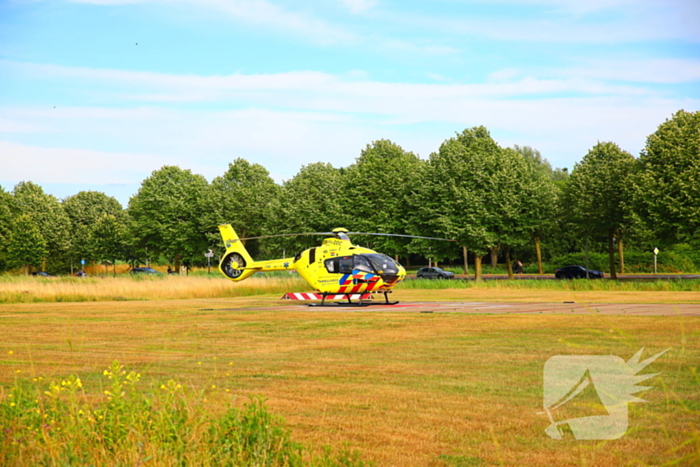 Zeer grote brand op golfbaan