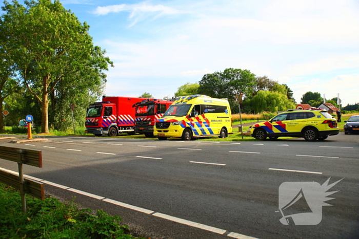 Zeer grote brand op golfbaan