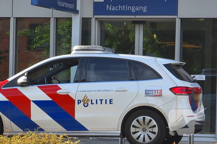 Persoon veroorzaakt onrust in ziekenhuis