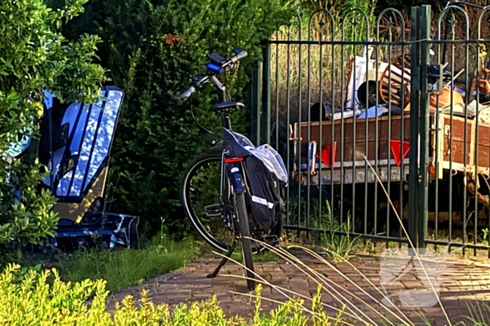 Fietser valt en raakt gewond bij ongeval