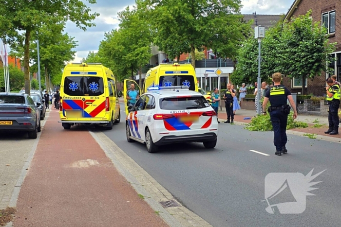 Fatbiker krijgt tak op hoofd en raakt zwaargewond