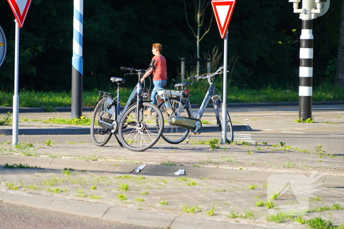 Fietser gewond bij aanrijding met fietser