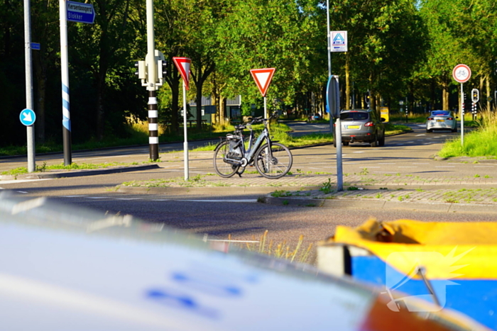 Fietser gewond bij aanrijding met fietser