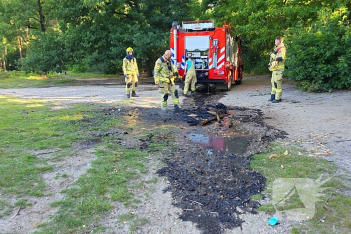 Brand op de heide snel geblust