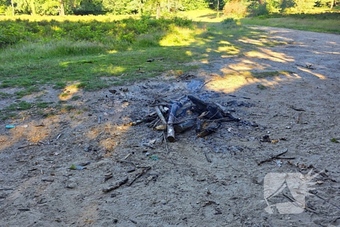 Brand op de heide snel geblust