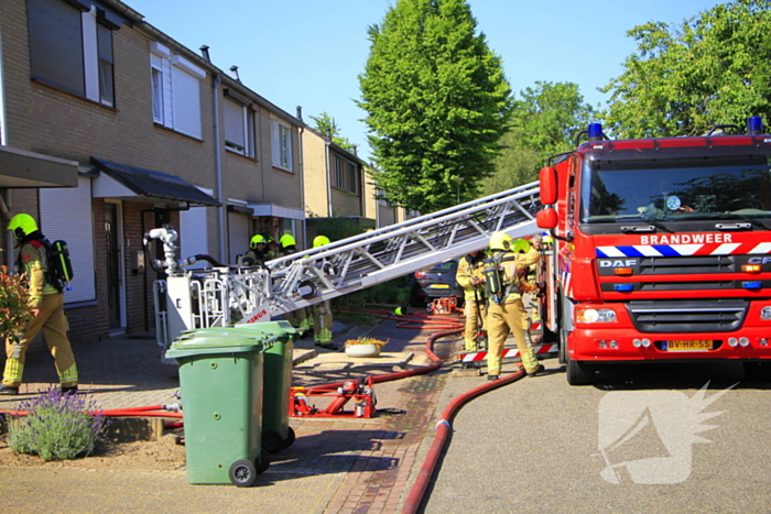 Brand opgeschaald naar zeer grote brand