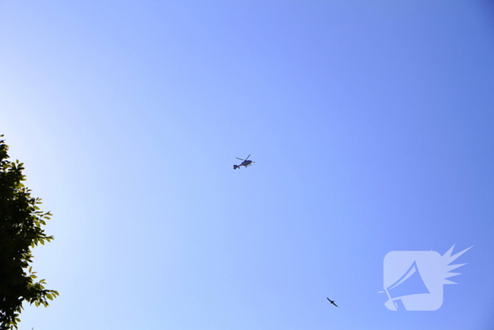 Brand opgeschaald naar zeer grote brand