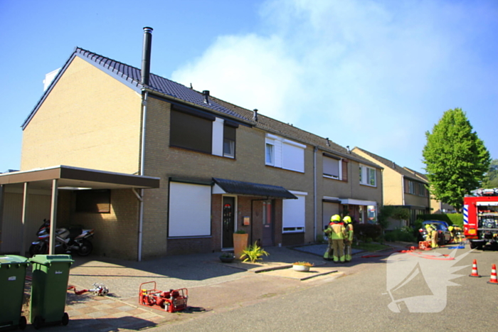 Brand opgeschaald naar zeer grote brand