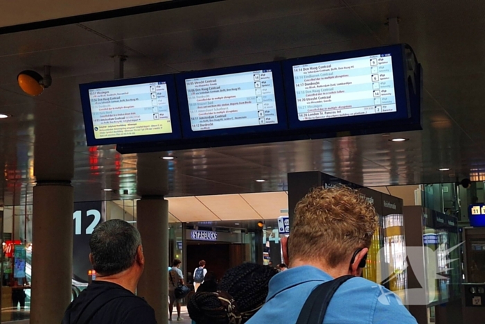 Treinverkeer plat door verstoringen