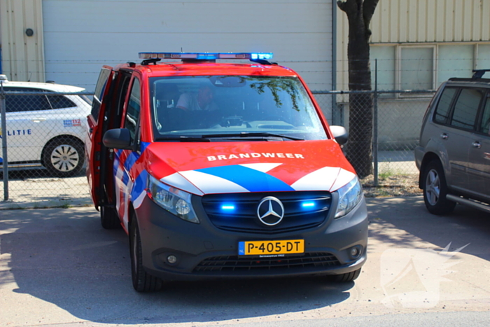 Grote industriebrand zorgt voor dikke rook