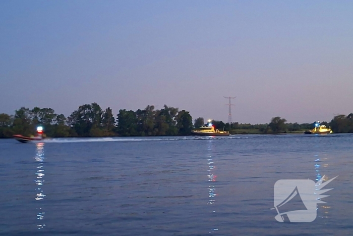 Zoektocht op water na vermissing